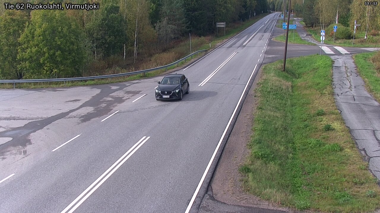 Kelikamerat Kuva Tie 62 Virmutjoki, Ruokolahti, Etelä-Karjala