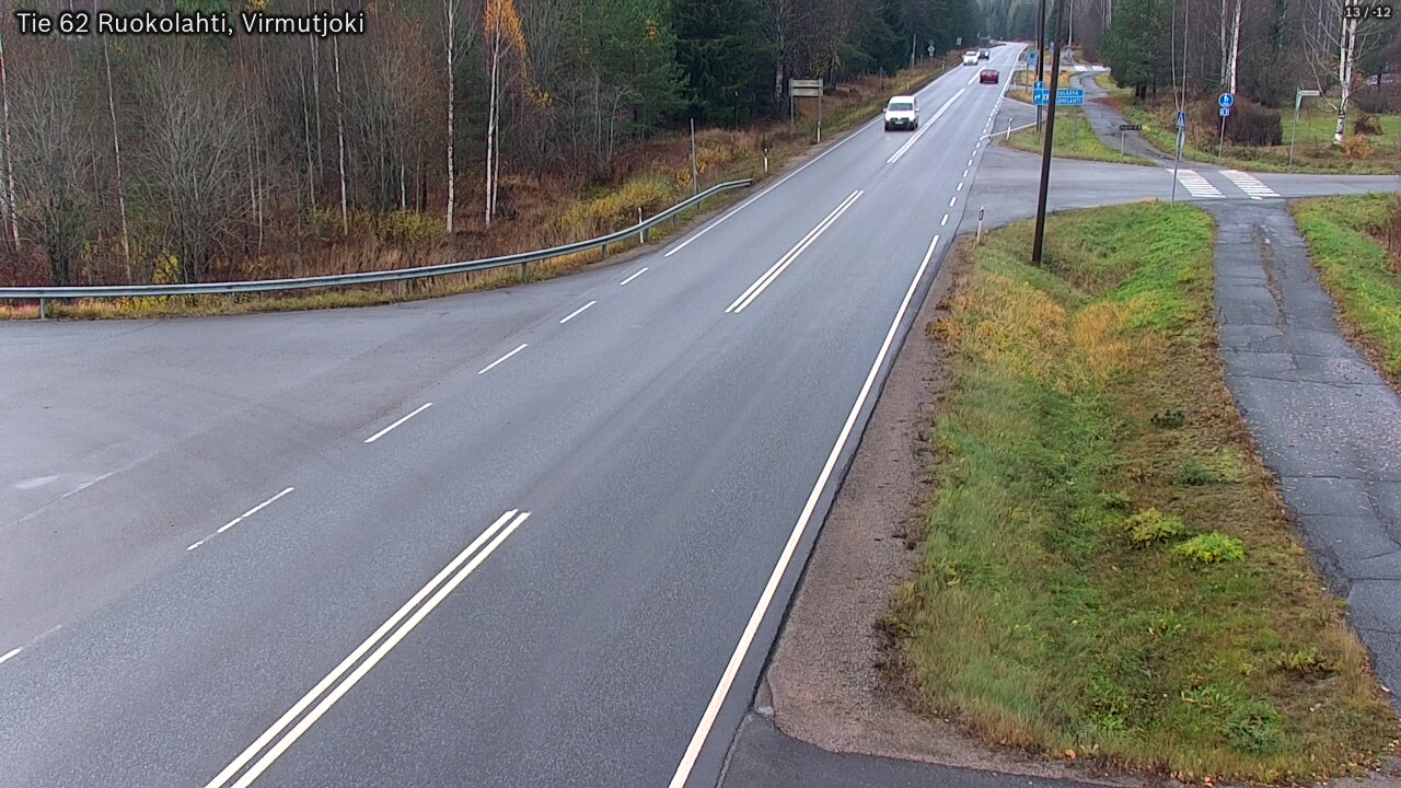 Kelikamerat Kuva Tie 62 Virmutjoki, Ruokolahti, Etelä-Karjala