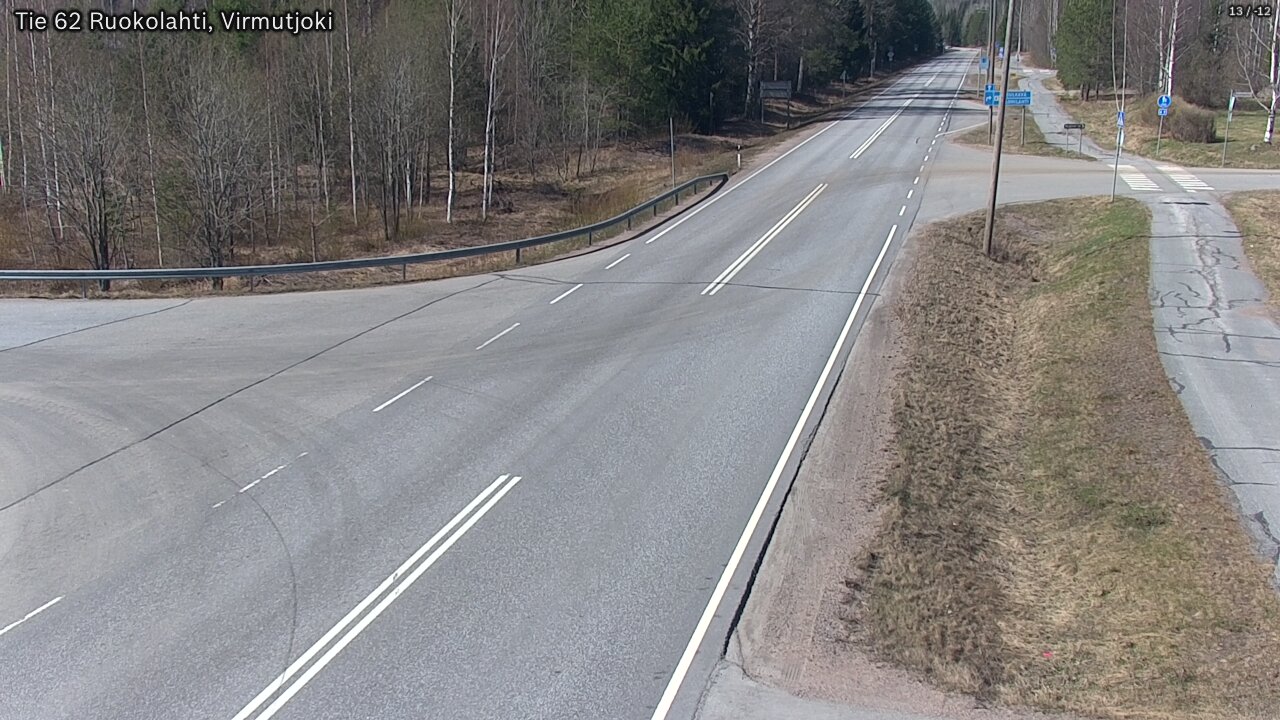 Kelikamerat Kuva Tie 62 Virmutjoki, Ruokolahti, Etelä-Karjala
