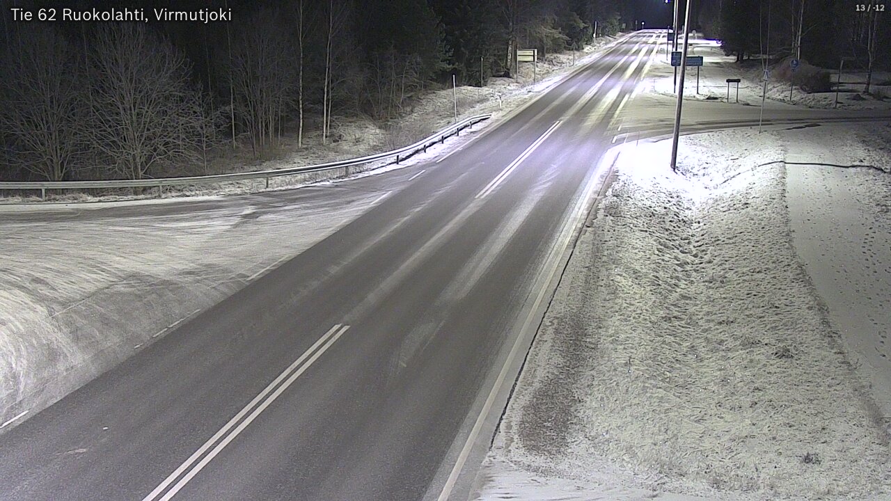 Kelikamerat Kuva Tie 62 Virmutjoki, Ruokolahti, Etelä-Karjala