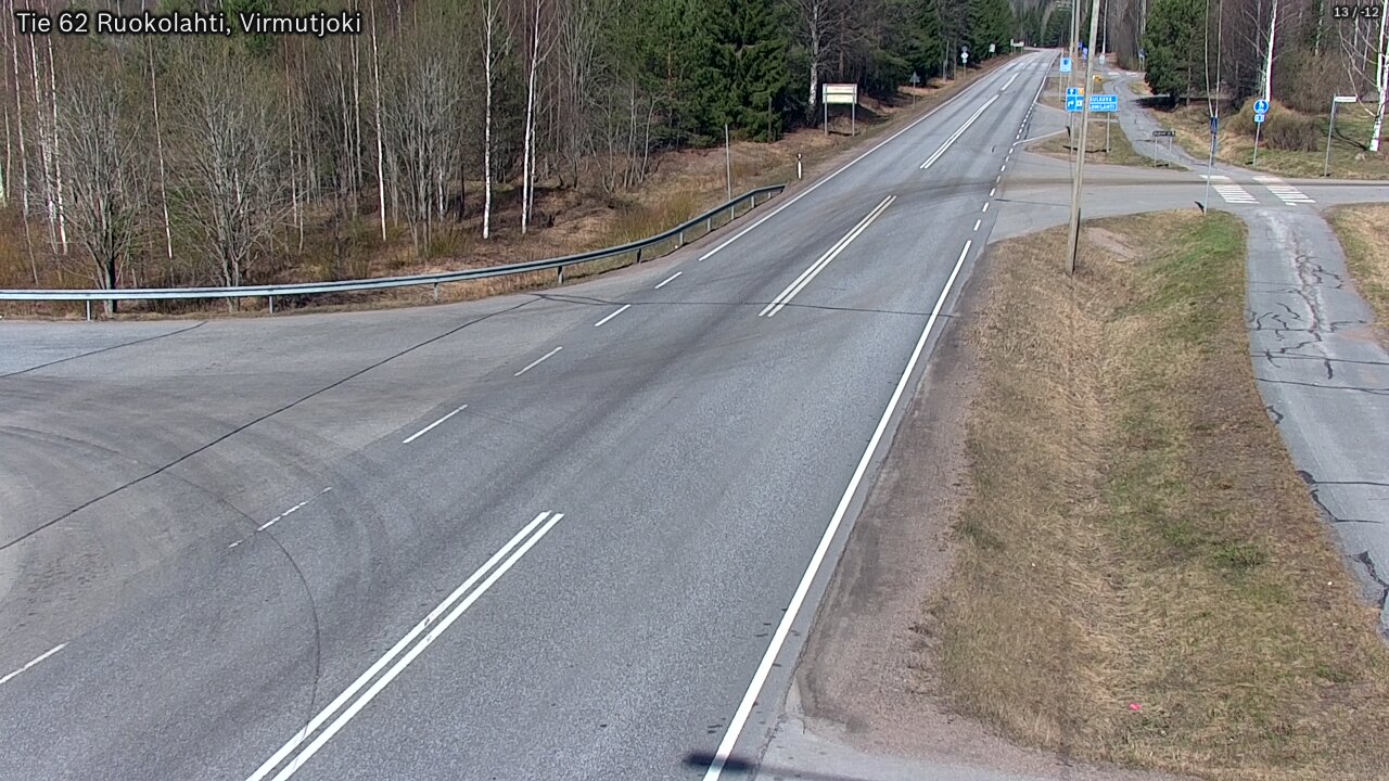 Kelikamerat Kuva Tie 62 Virmutjoki, Ruokolahti, Etelä-Karjala
