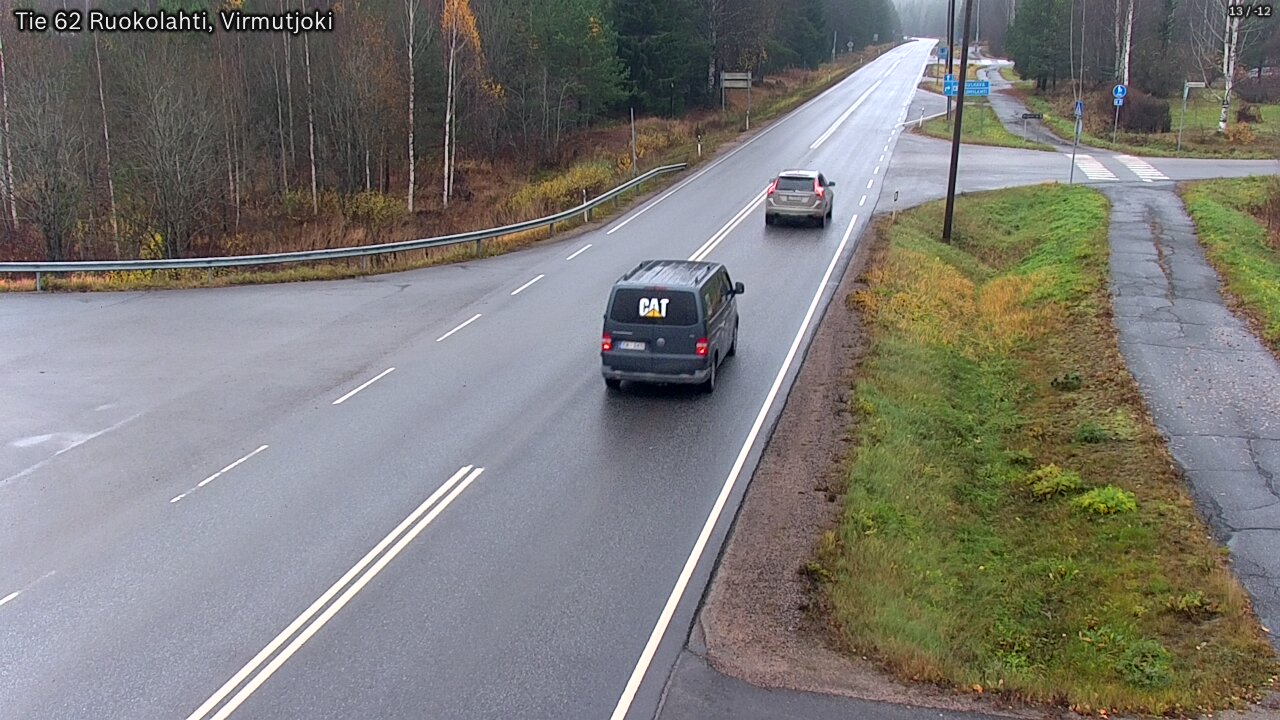 Kelikamerat Kuva Tie 62 Virmutjoki, Ruokolahti, Etelä-Karjala