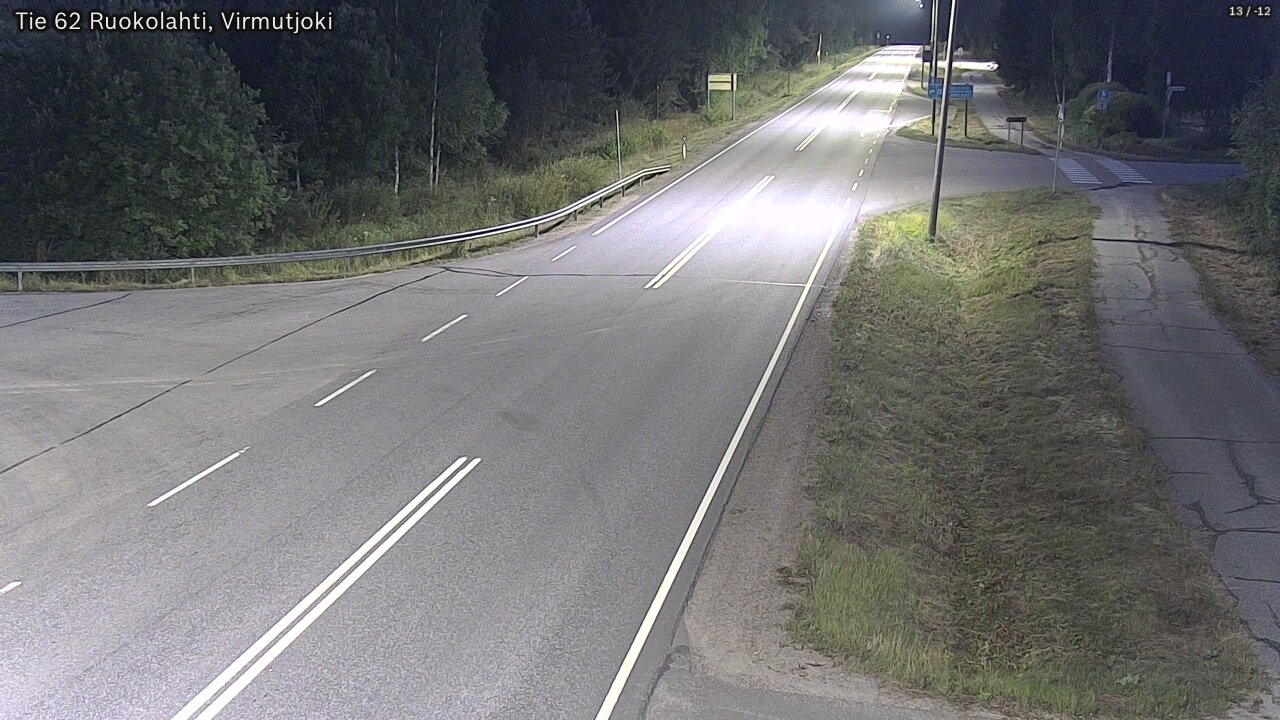 Weather Camera Image Road 62 Virmutjoki, Ruokolahti, Etelä-Karjala