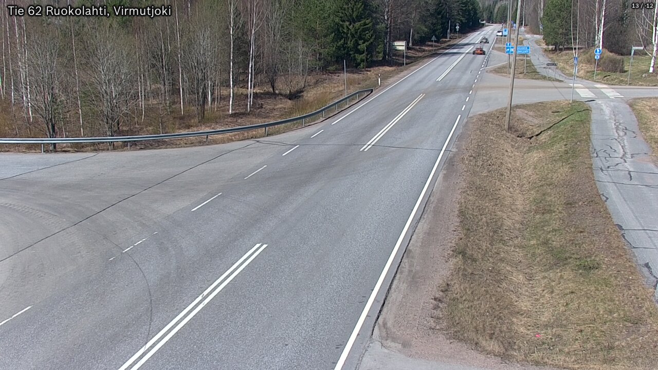 Kelikamerat Kuva Tie 62 Virmutjoki, Ruokolahti, Etelä-Karjala