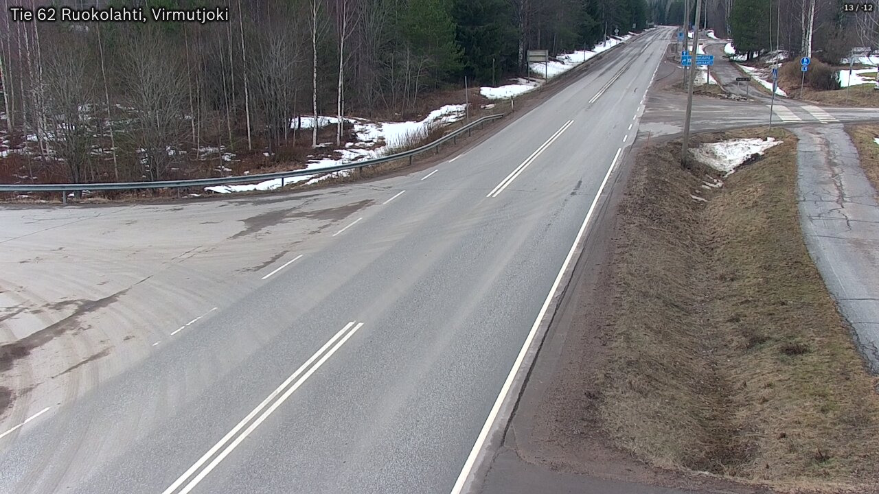 Kelikamerat Kuva Tie 62 Virmutjoki, Ruokolahti, Etelä-Karjala