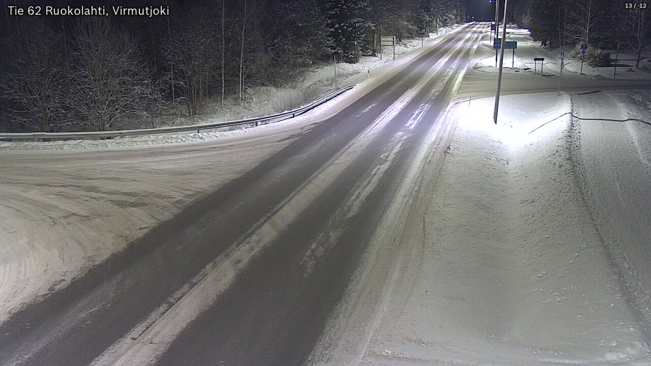 Kelikamerat Kuva Tie 62 Virmutjoki, Ruokolahti, Etelä-Karjala