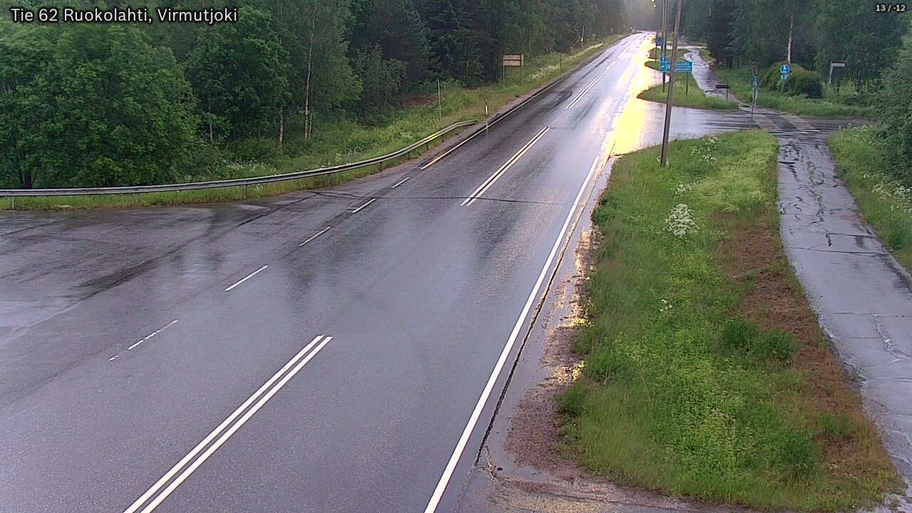 Kelikamerat Kuva Tie 62 Virmutjoki, Ruokolahti, Etelä-Karjala