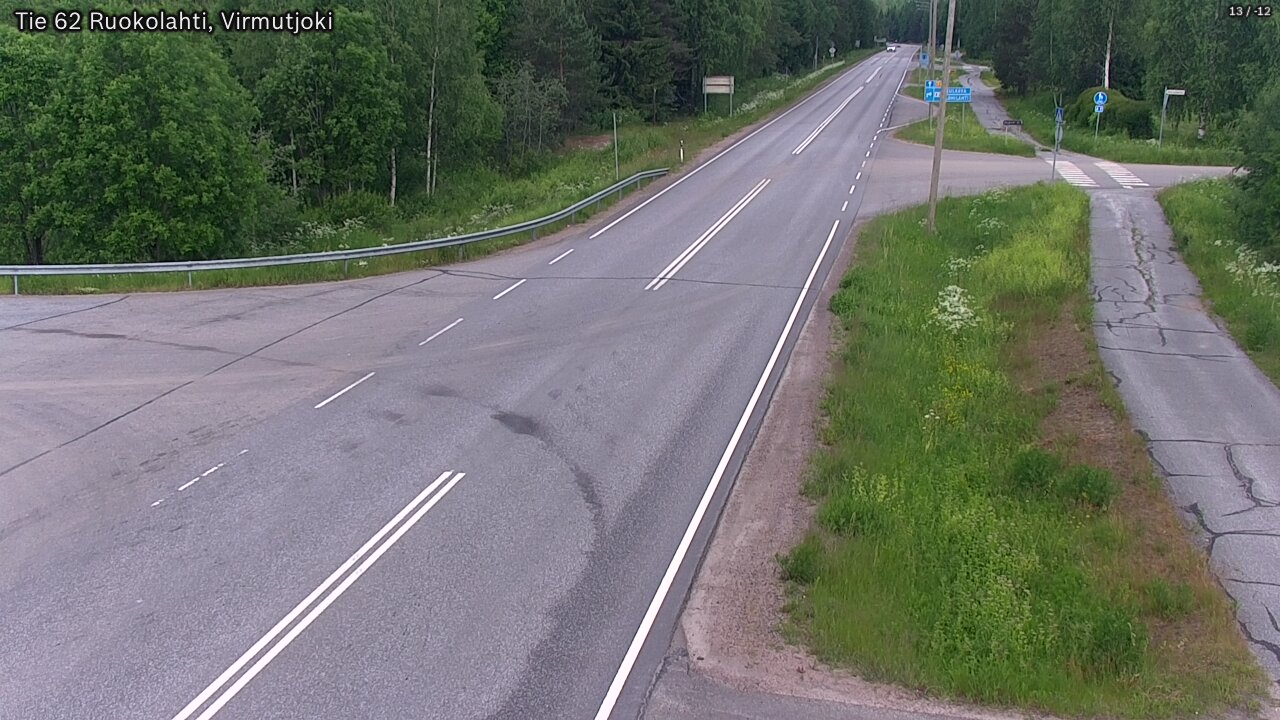 Kelikamerat Kuva Tie 62 Virmutjoki, Ruokolahti, Etelä-Karjala