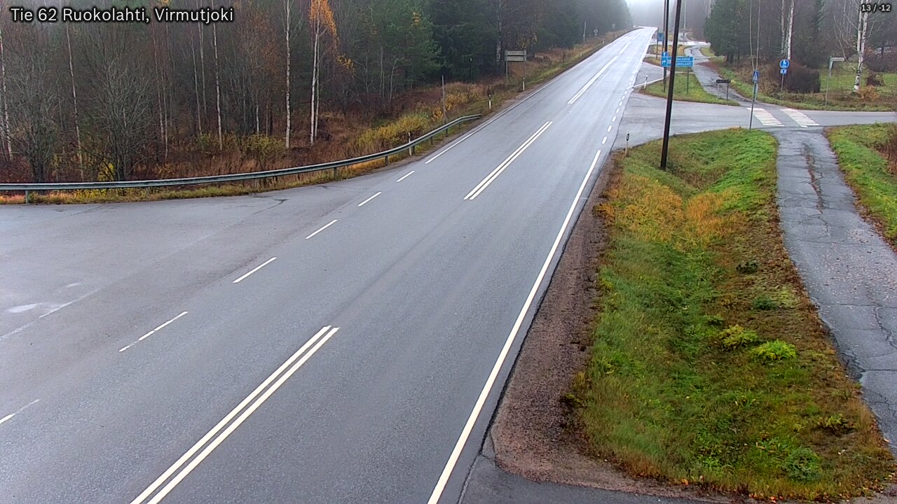 Kelikamerat Kuva Tie 62 Virmutjoki, Ruokolahti, Etelä-Karjala