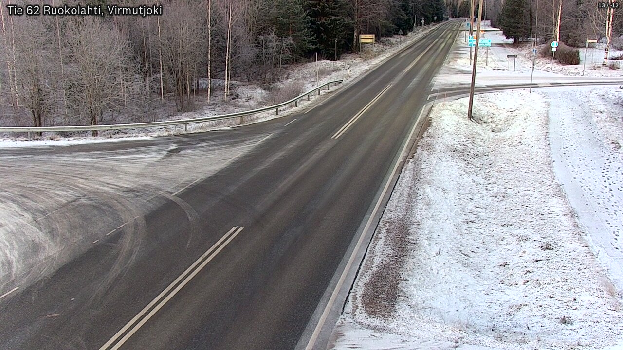 Kelikamerat Kuva Tie 62 Virmutjoki, Ruokolahti, Etelä-Karjala