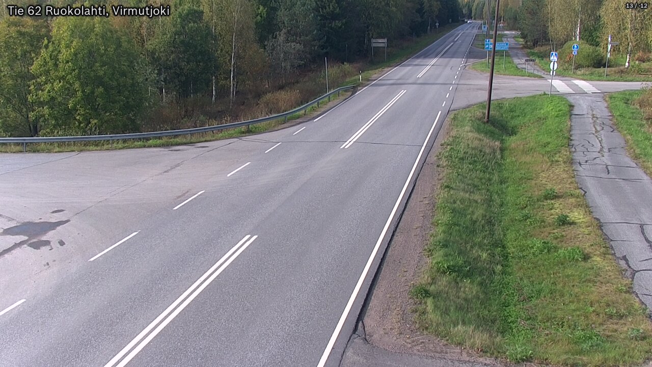 Kelikamerat Kuva Tie 62 Virmutjoki, Ruokolahti, Etelä-Karjala