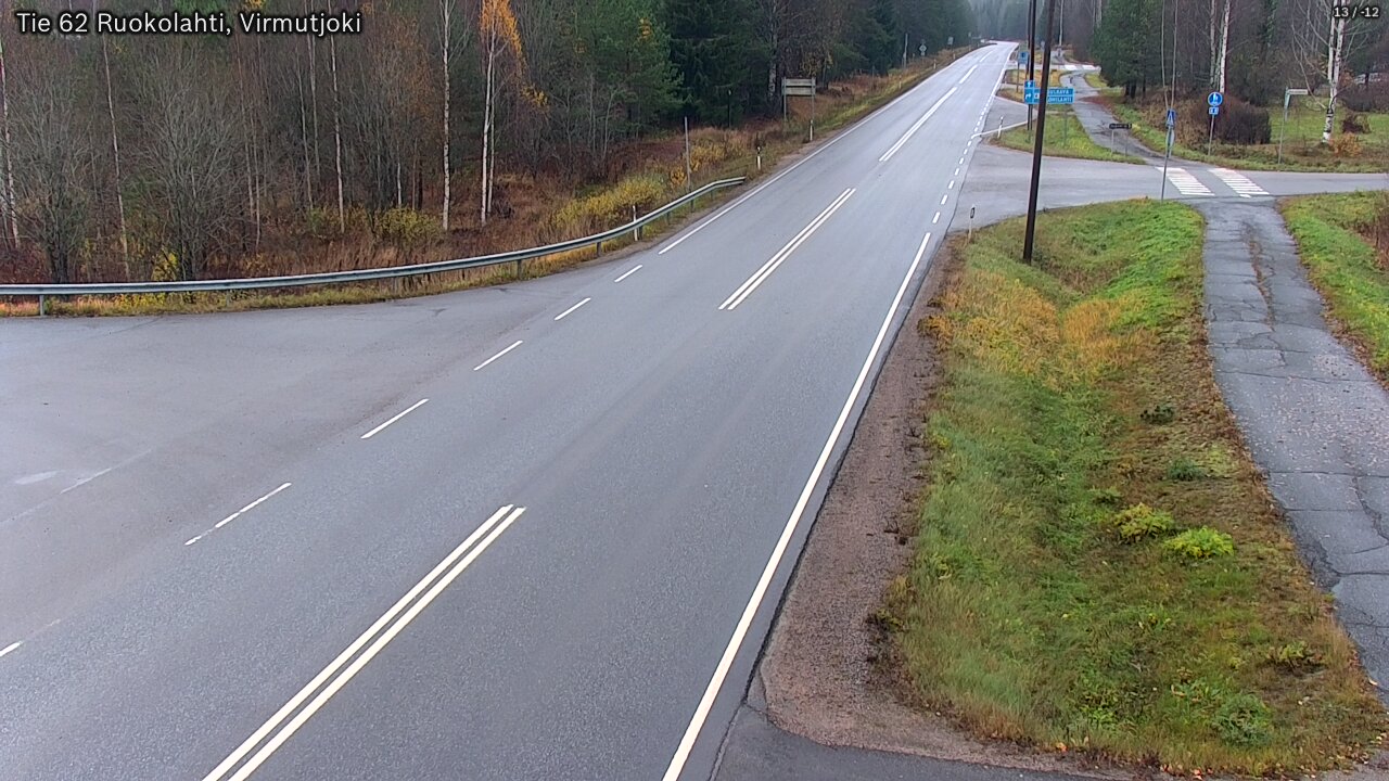 Kelikamerat Kuva Tie 62 Virmutjoki, Ruokolahti, Etelä-Karjala