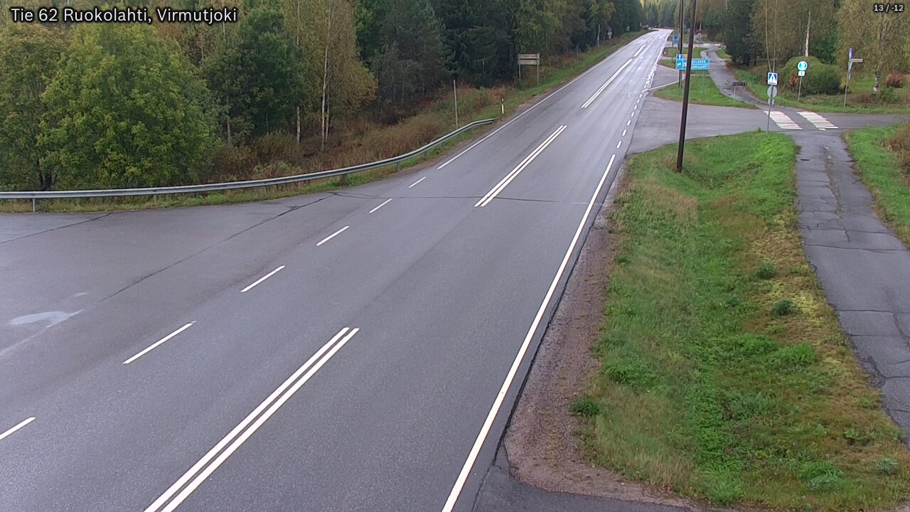 Kelikamerat Kuva Tie 62 Virmutjoki, Ruokolahti, Etelä-Karjala