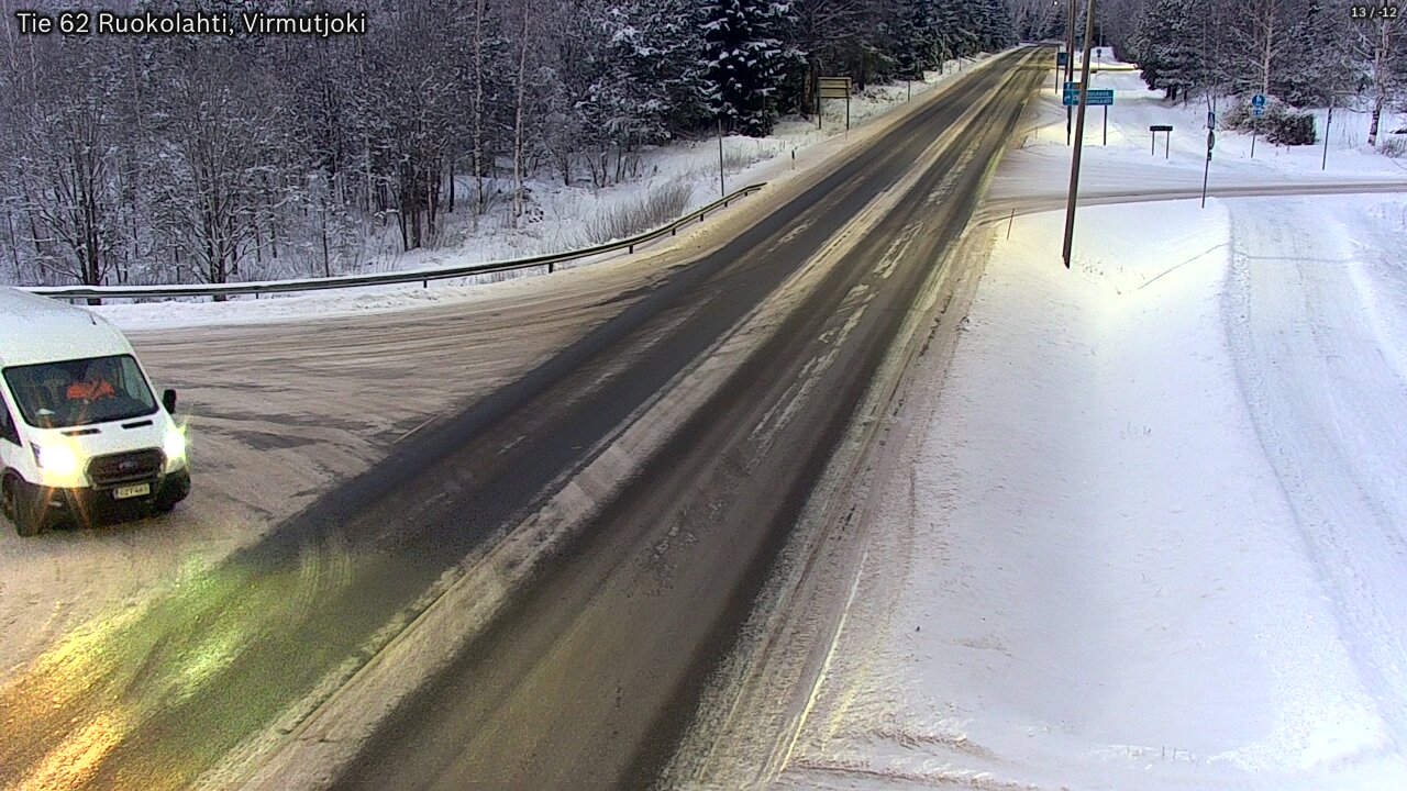 Kelikamerat Kuva Tie 62 Virmutjoki, Ruokolahti, Etelä-Karjala