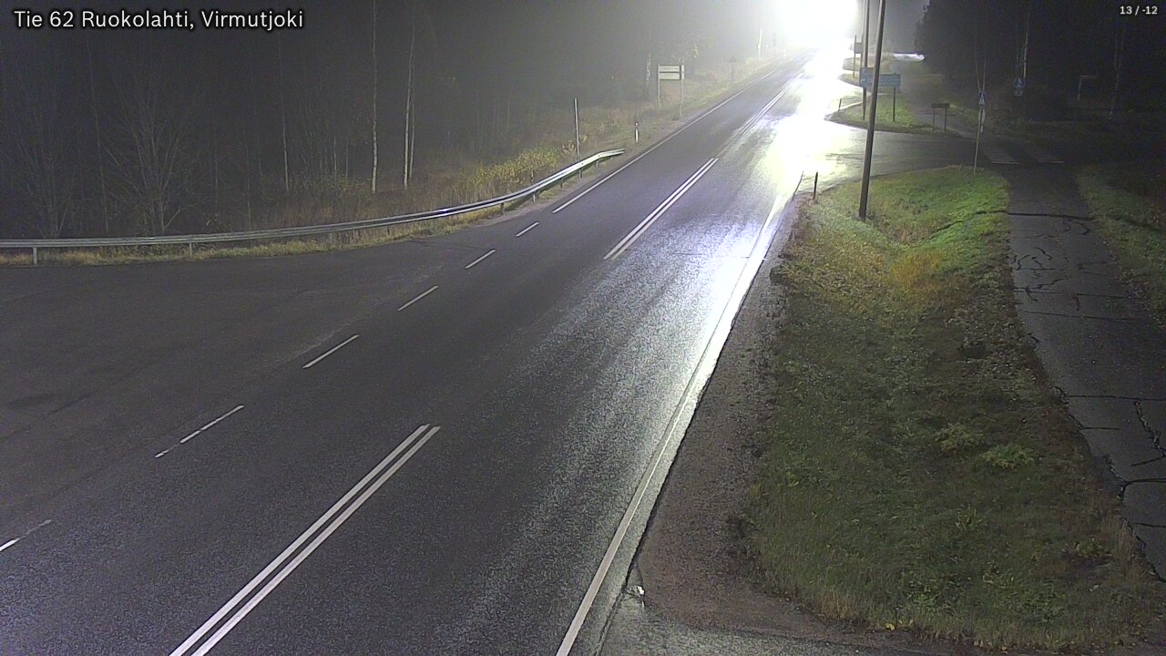 Kelikamerat Kuva Tie 62 Virmutjoki, Ruokolahti, Etelä-Karjala