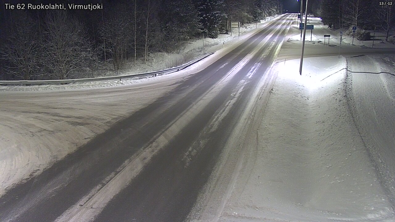 Kelikamerat Kuva Tie 62 Virmutjoki, Ruokolahti, Etelä-Karjala