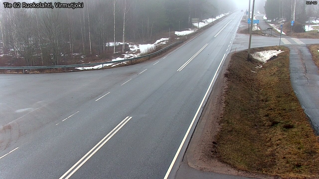 Kelikamerat Kuva Tie 62 Virmutjoki, Ruokolahti, Etelä-Karjala