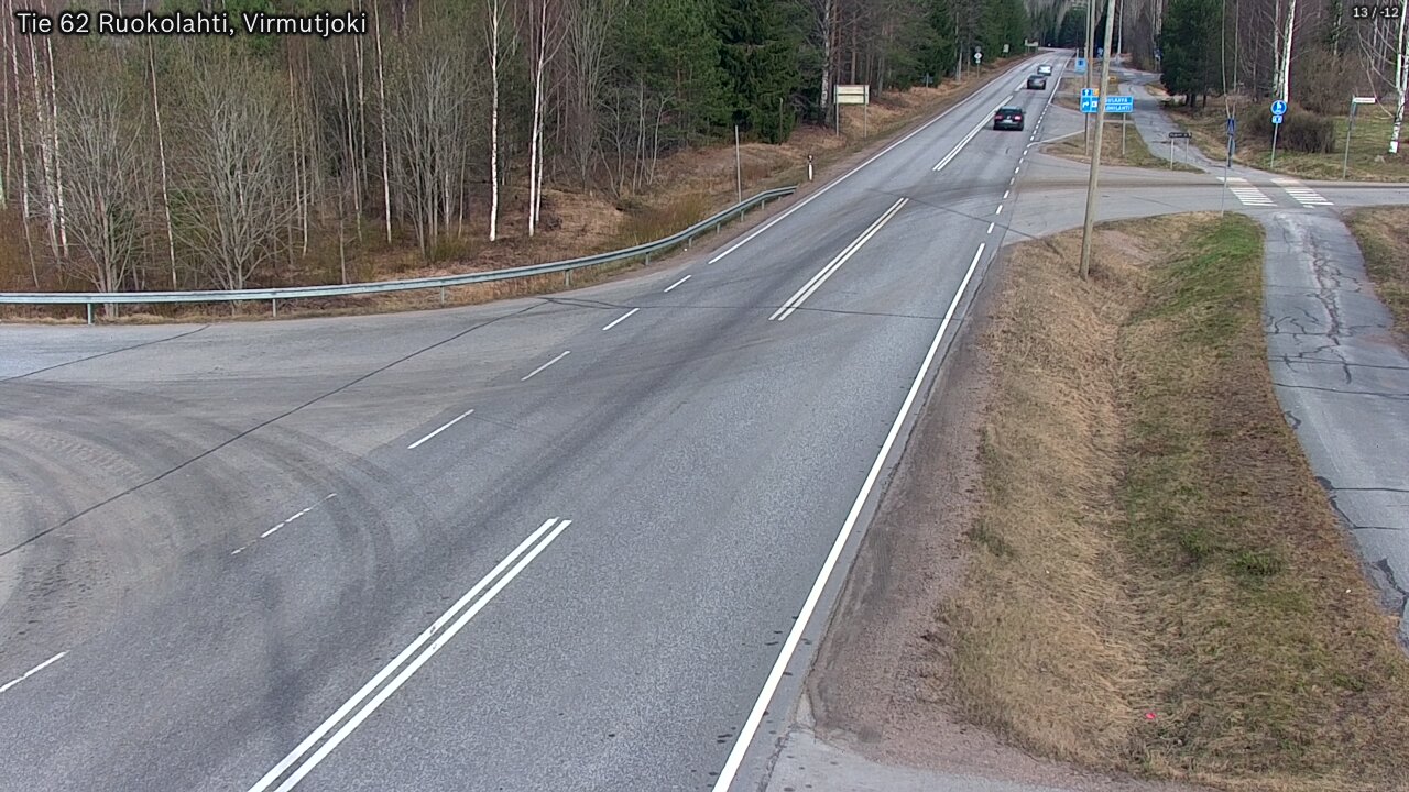 Kelikamerat Kuva Tie 62 Virmutjoki, Ruokolahti, Etelä-Karjala
