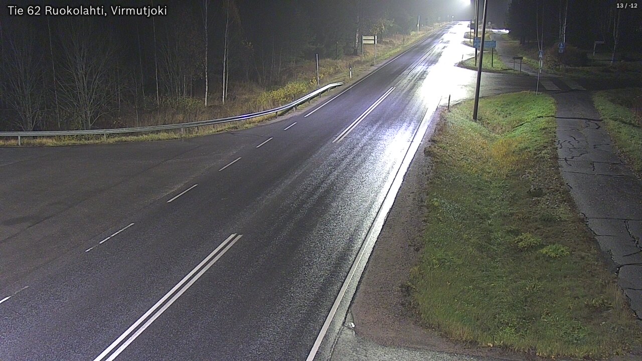 Kelikamerat Kuva Tie 62 Virmutjoki, Ruokolahti, Etelä-Karjala