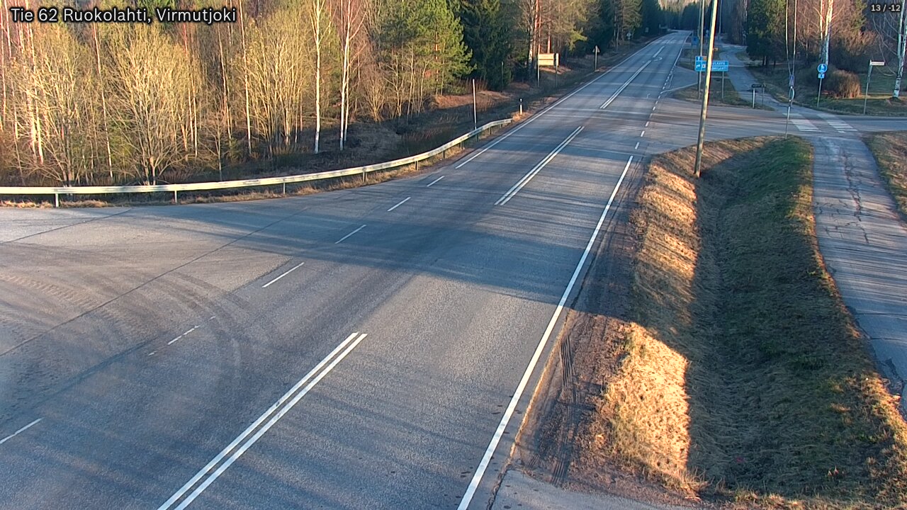 Kelikamerat Kuva Tie 62 Virmutjoki, Ruokolahti, Etelä-Karjala