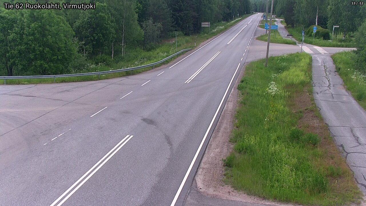 Kelikamerat Kuva Tie 62 Virmutjoki, Ruokolahti, Etelä-Karjala