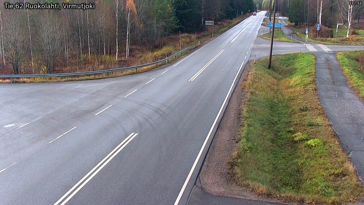 Kelikamerat Kuva Tie 62 Virmutjoki, Ruokolahti, Etelä-Karjala