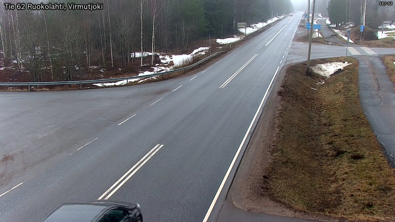 Kelikamerat Kuva Tie 62 Virmutjoki, Ruokolahti, Etelä-Karjala