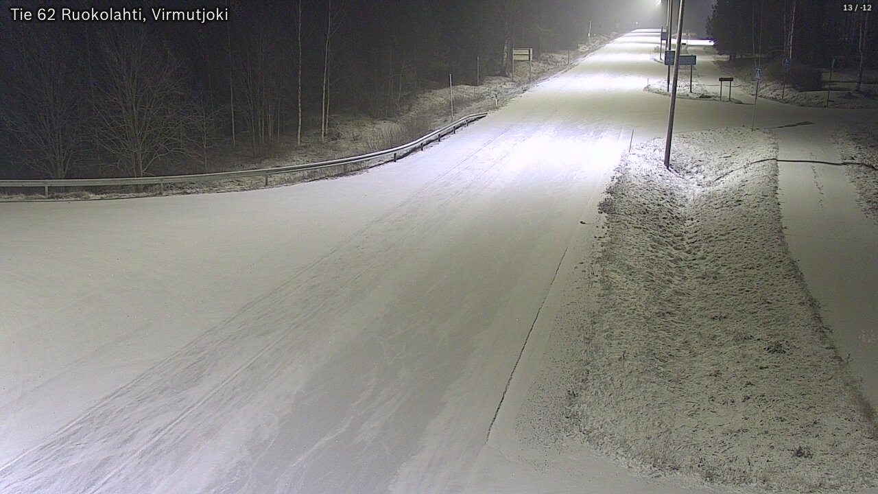 Kelikamerat Kuva Tie 62 Virmutjoki, Ruokolahti, Etelä-Karjala