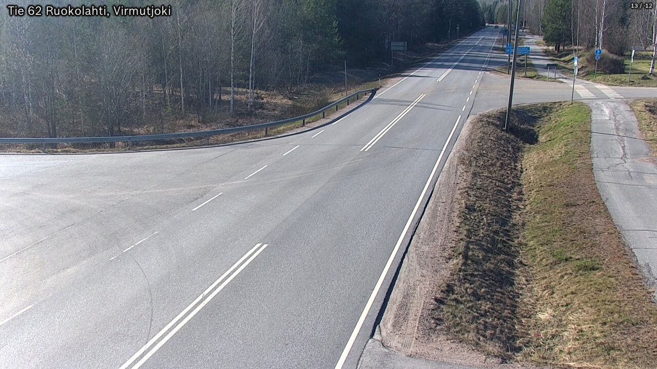Kelikamerat Kuva Tie 62 Virmutjoki, Ruokolahti, Etelä-Karjala