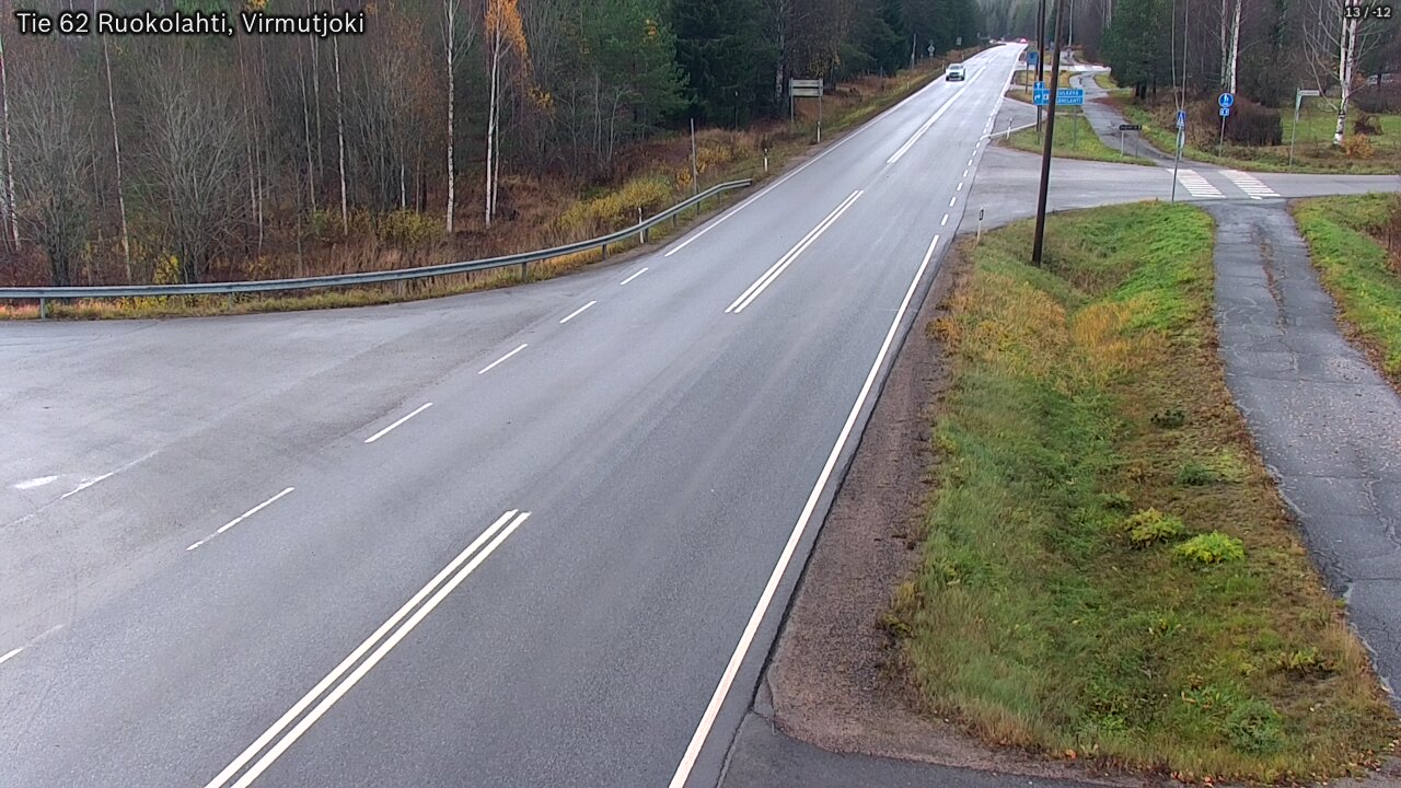 Kelikamerat Kuva Tie 62 Virmutjoki, Ruokolahti, Etelä-Karjala