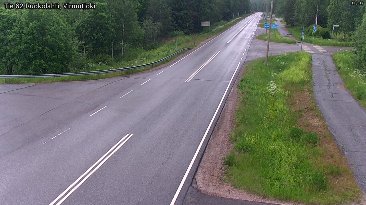 Kelikamerat Kuva Tie 62 Virmutjoki, Ruokolahti, Etelä-Karjala