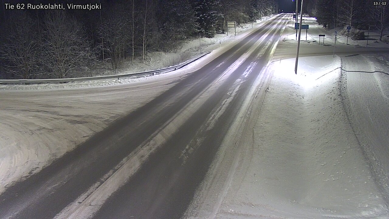 Kelikamerat Kuva Tie 62 Virmutjoki, Ruokolahti, Etelä-Karjala