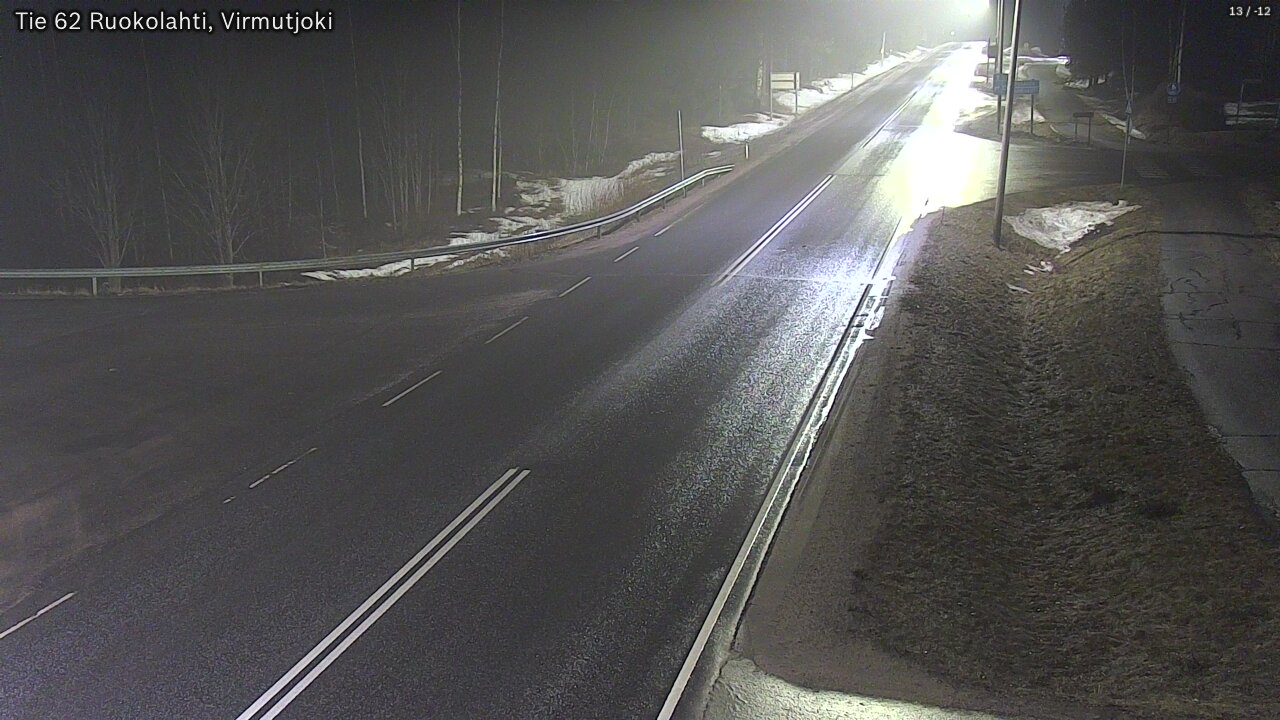 Kelikamerat Kuva Tie 62 Virmutjoki, Ruokolahti, Etelä-Karjala