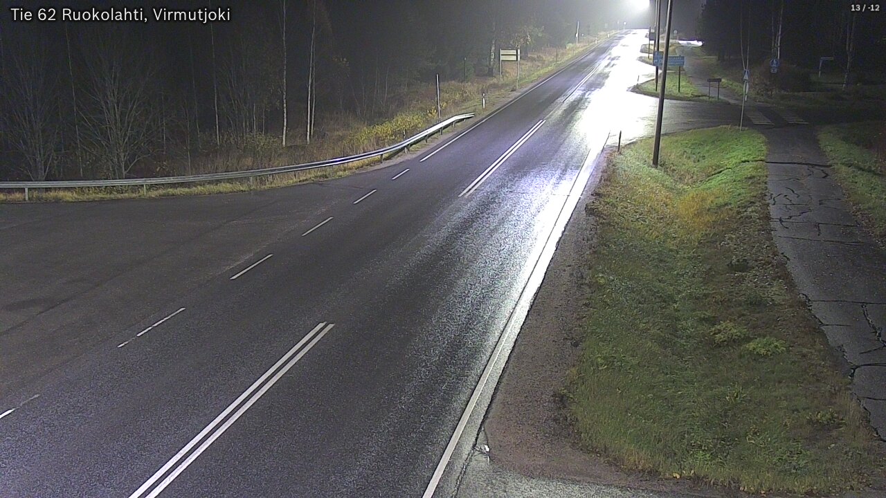 Kelikamerat Kuva Tie 62 Virmutjoki, Ruokolahti, Etelä-Karjala