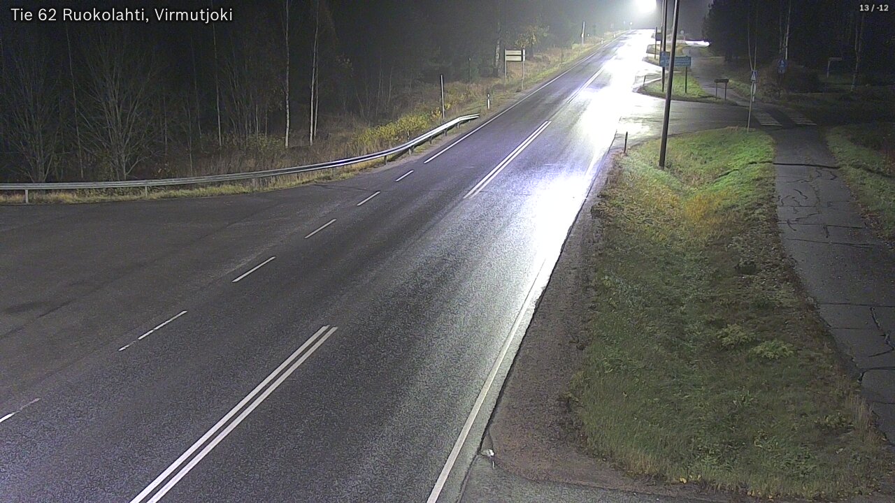 Kelikamerat Kuva Tie 62 Virmutjoki, Ruokolahti, Etelä-Karjala
