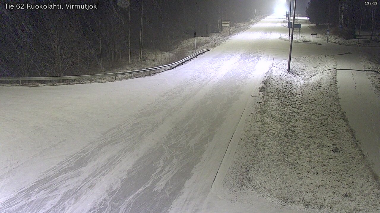 Kelikamerat Kuva Tie 62 Virmutjoki, Ruokolahti, Etelä-Karjala