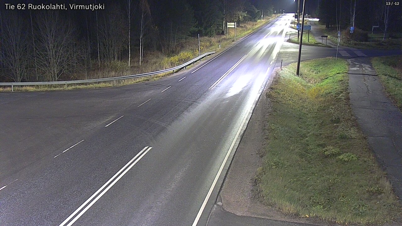 Kelikamerat Kuva Tie 62 Virmutjoki, Ruokolahti, Etelä-Karjala
