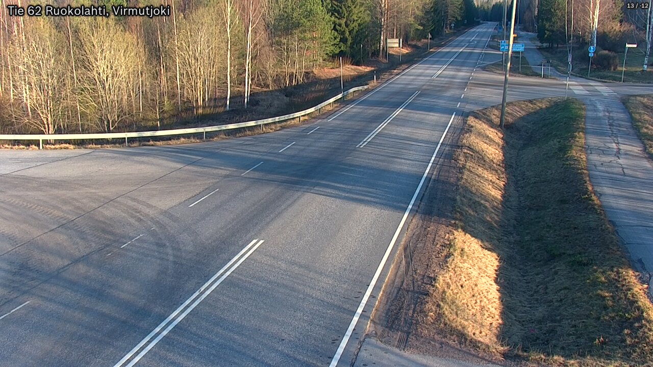 Kelikamerat Kuva Tie 62 Virmutjoki, Ruokolahti, Etelä-Karjala
