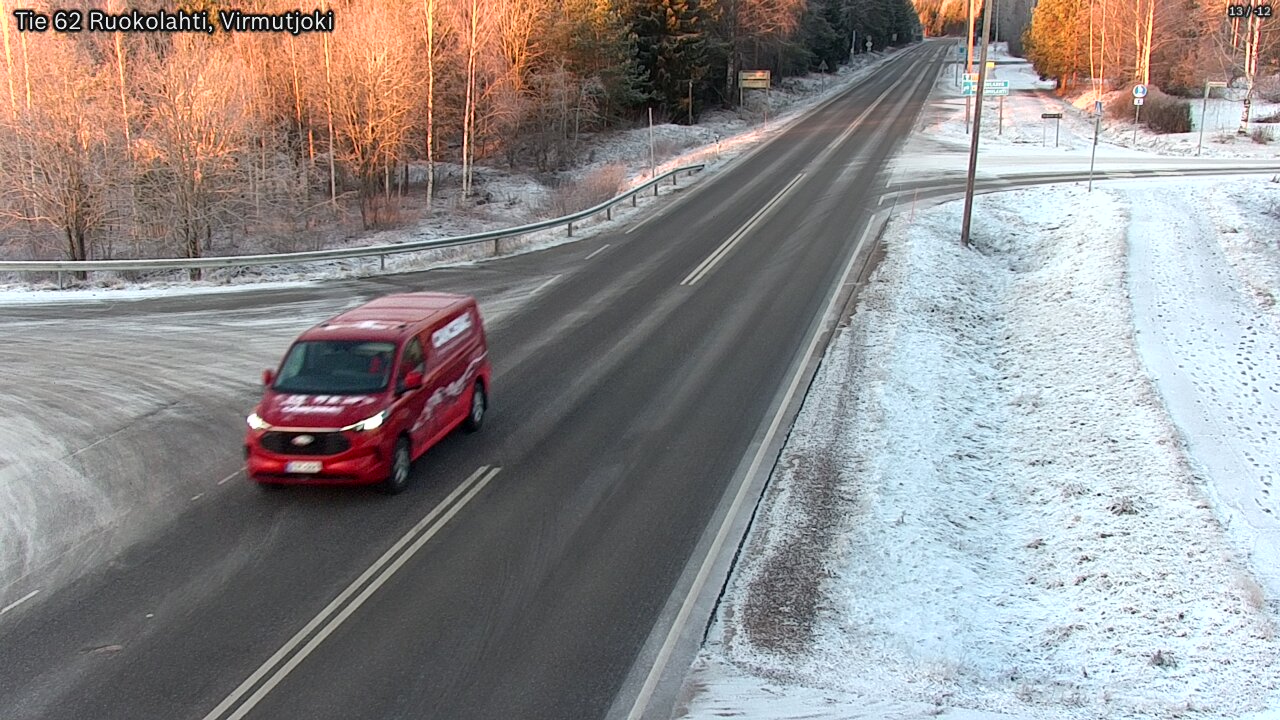 Kelikamerat Kuva Tie 62 Virmutjoki, Ruokolahti, Etelä-Karjala