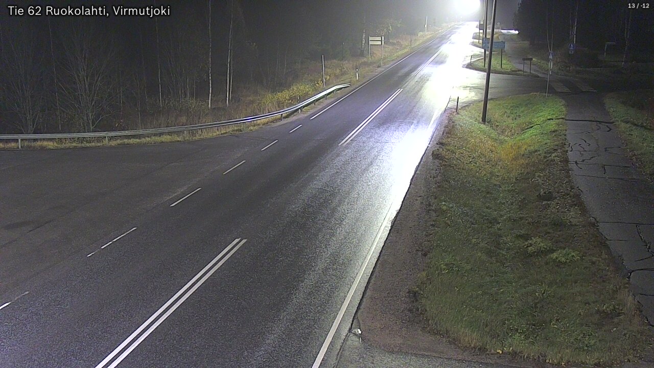 Kelikamerat Kuva Tie 62 Virmutjoki, Ruokolahti, Etelä-Karjala