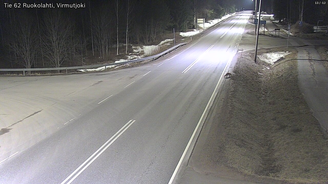 Kelikamerat Kuva Tie 62 Virmutjoki, Ruokolahti, Etelä-Karjala