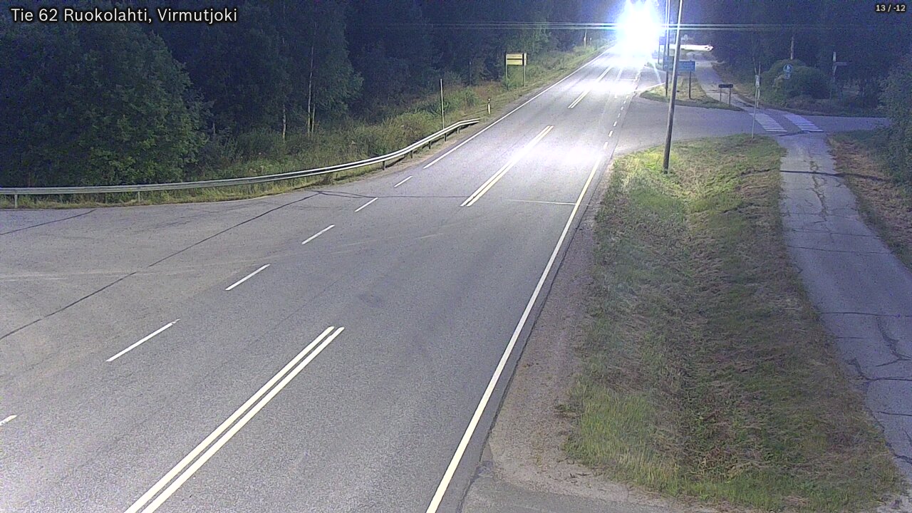 Weather Camera Image Road 62 Virmutjoki, Ruokolahti, Etelä-Karjala