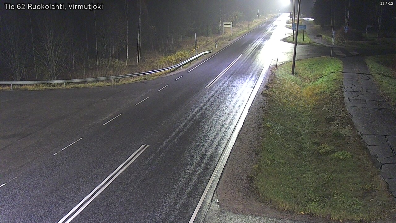 Kelikamerat Kuva Tie 62 Virmutjoki, Ruokolahti, Etelä-Karjala