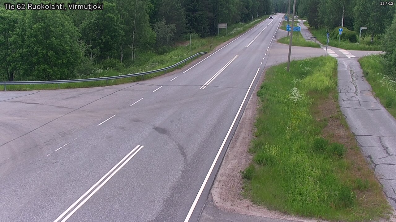 Kelikamerat Kuva Tie 62 Virmutjoki, Ruokolahti, Etelä-Karjala