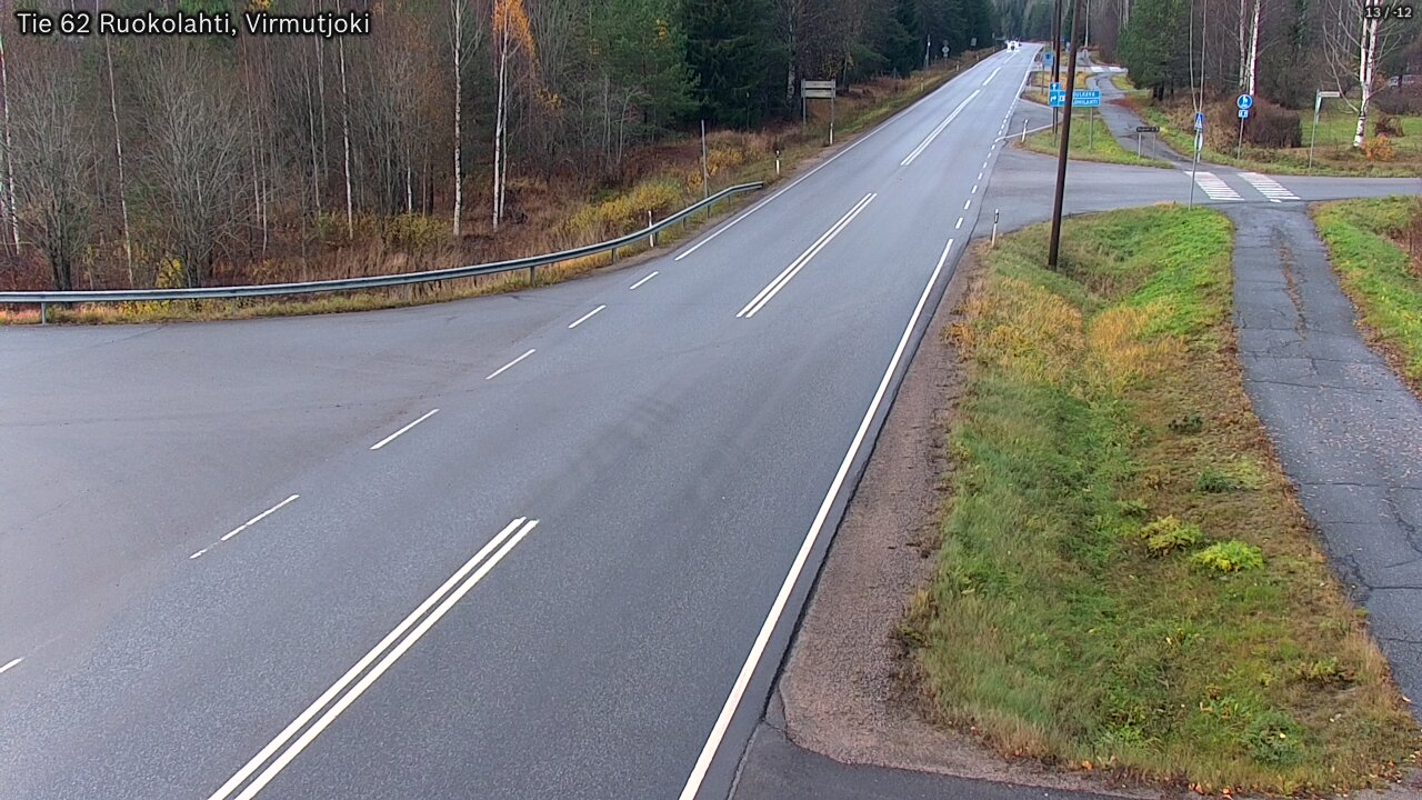 Kelikamerat Kuva Tie 62 Virmutjoki, Ruokolahti, Etelä-Karjala