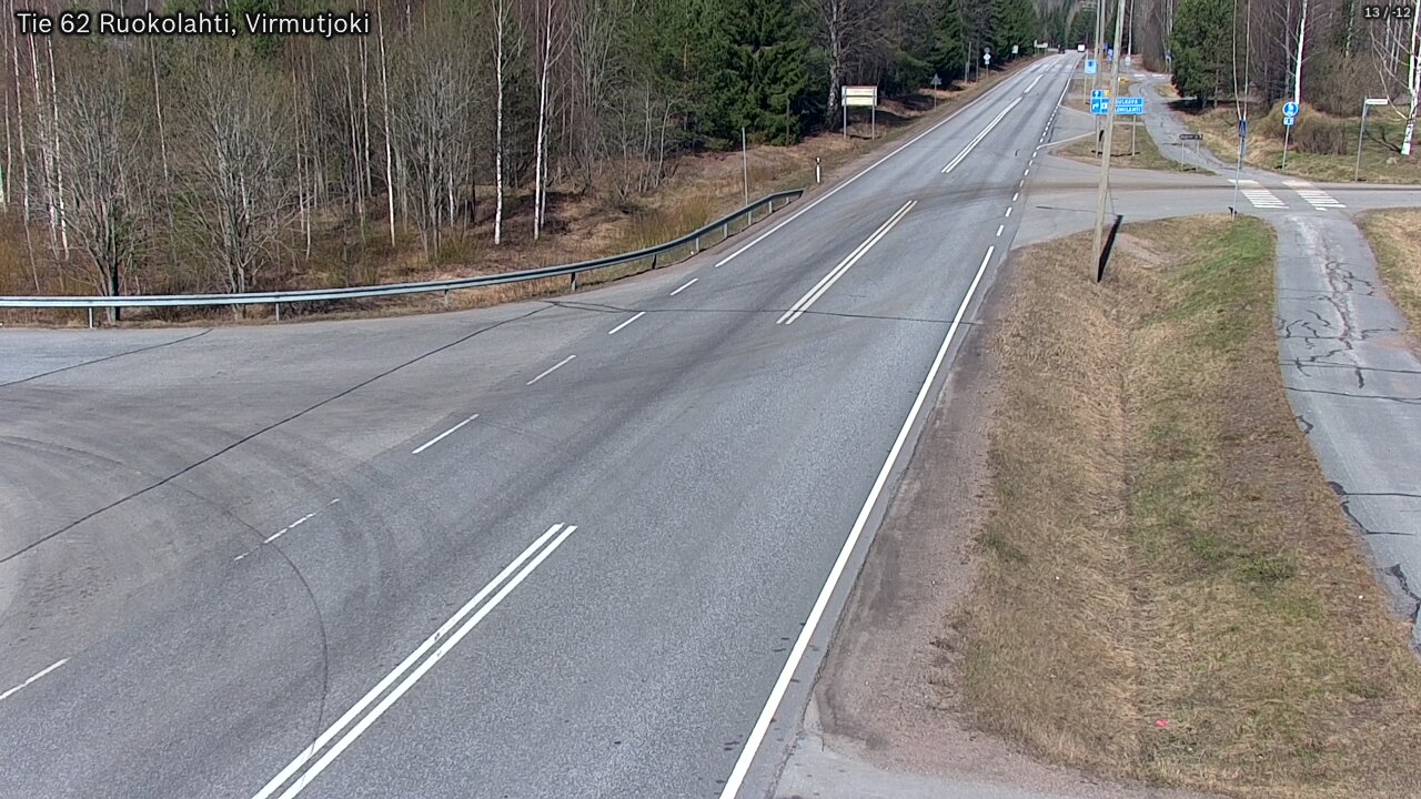 Kelikamerat Kuva Tie 62 Virmutjoki, Ruokolahti, Etelä-Karjala