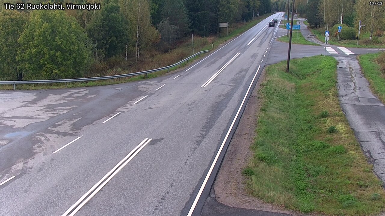 Kelikamerat Kuva Tie 62 Virmutjoki, Ruokolahti, Etelä-Karjala