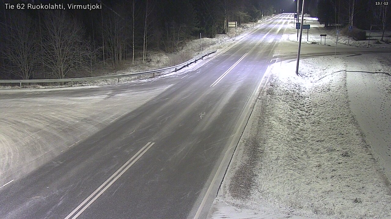 Kelikamerat Kuva Tie 62 Virmutjoki, Ruokolahti, Etelä-Karjala