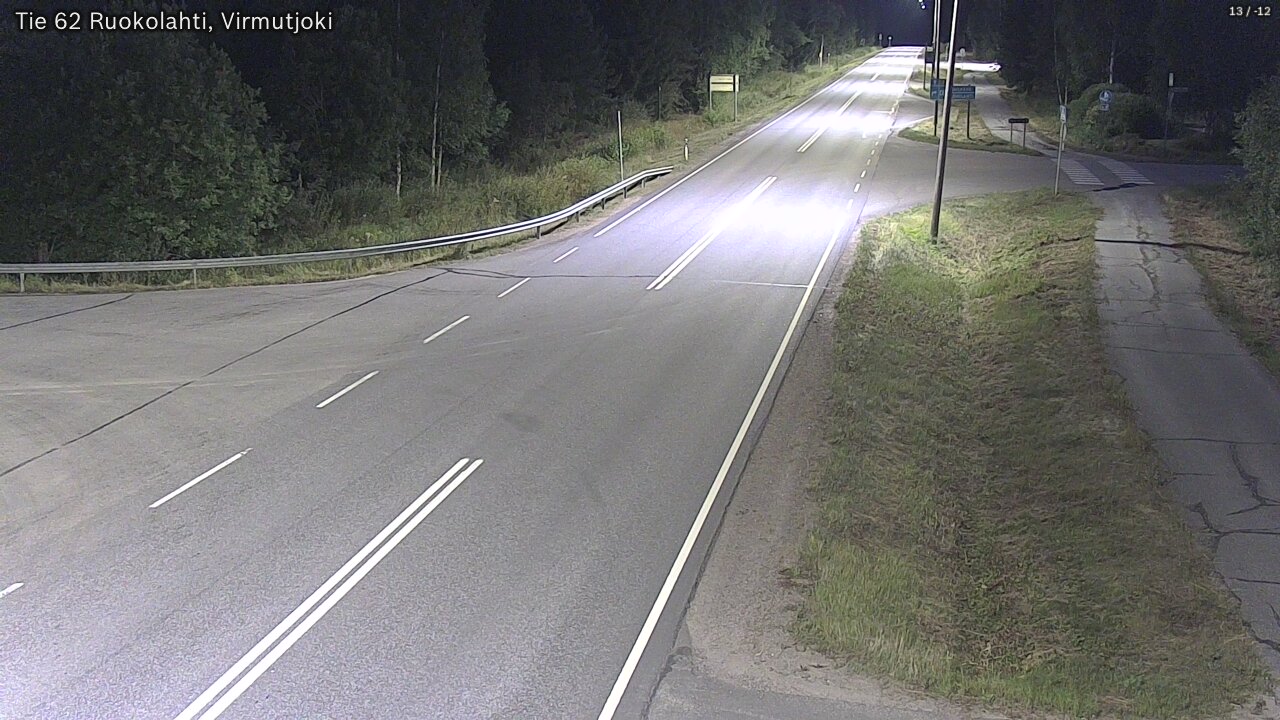 Weather Camera Image Road 62 Virmutjoki, Ruokolahti, Etelä-Karjala