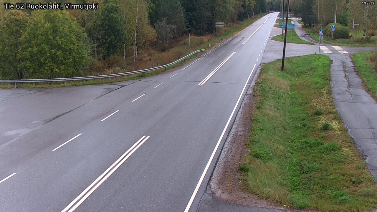 Weather Camera Image Road 62 Virmutjoki, Ruokolahti, Etelä-Karjala